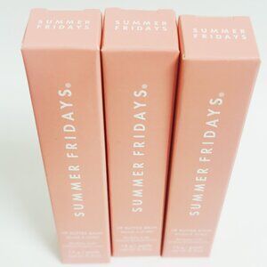 Birthday Cake (3 pcs ) Summer Fridays Lip Butter Balm Conditioning Lip Mask New